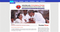 Desktop Screenshot of muskanfoundation.org